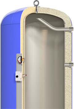 утепленный водонагреватель