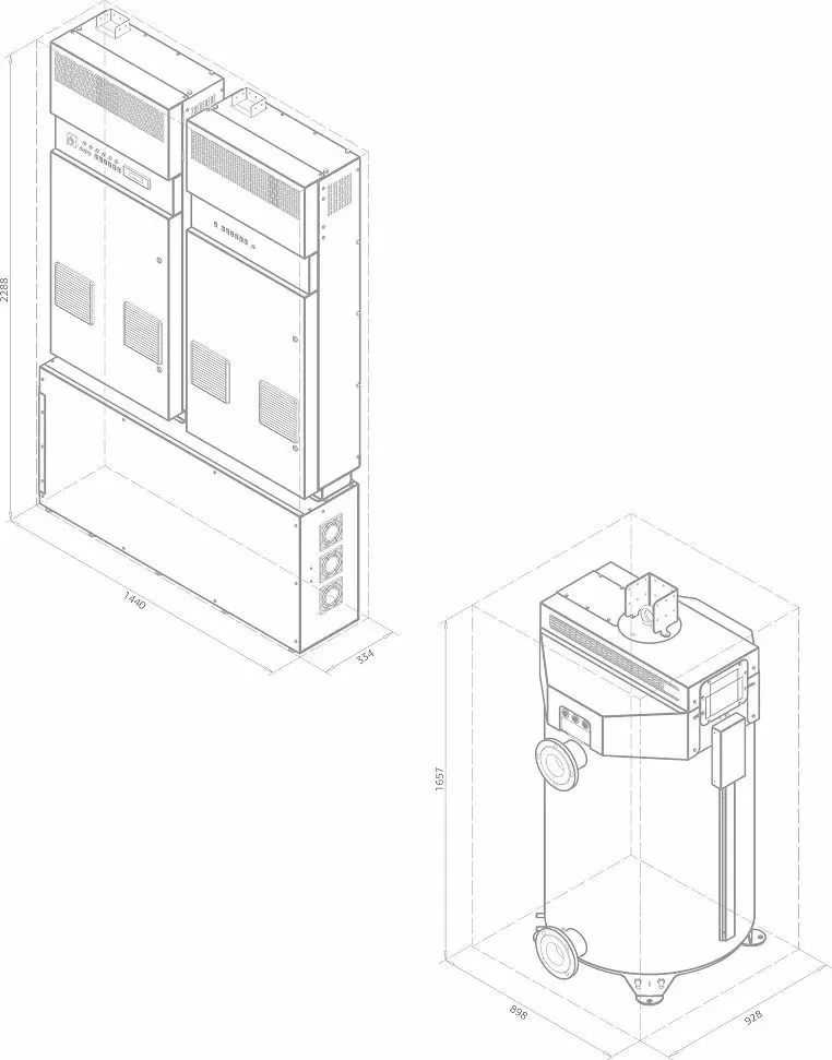 Промышленный электрокотел 650 кВт